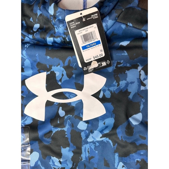 Under Armour Boys' Armour Fleece
Big Logo Printed Hoodie Youth XL - Picture 4 of 5